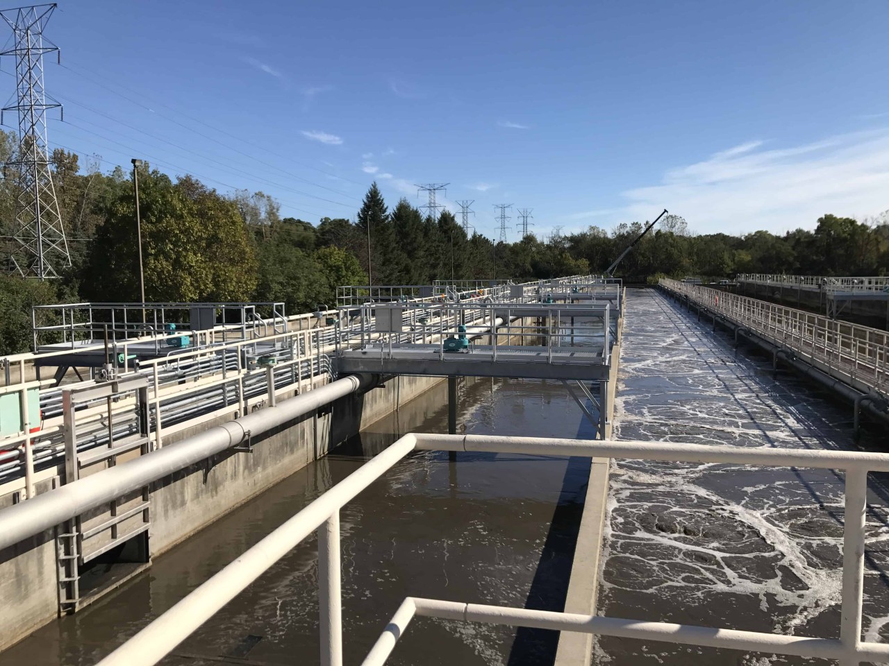DuPage County Knollwood wastewater treatment plant, Illinois
